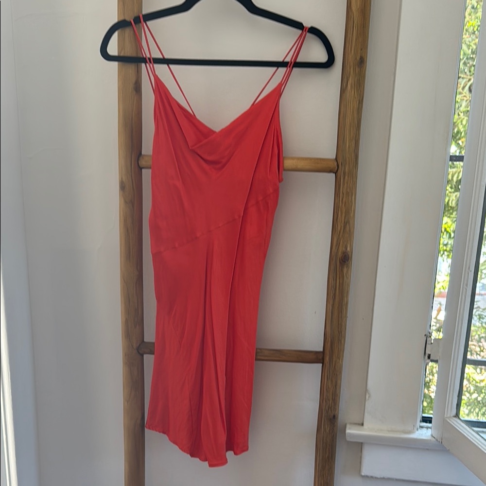 Sexy Red Slip Dress